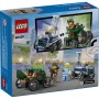 Конструктор LEGO City Літак проти лікарняного ліжка - Набір для перегонів (60459)