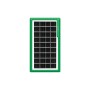 Ліхтар NEWVEW з вентилятором комплект NV-T255 Solar Panel 4500mAh (NWVW-NV-T255-GN)