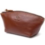 Косметичка Grande Pelle Зі шкіри Коричнева (11510)