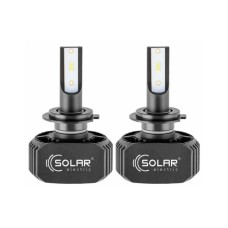 Автолампа SOLAR H7 LED 12/24V 40W 5000Lm 6000K, CSP1860 (8207)