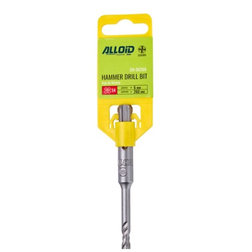 Бур Alloid по бетону, SDS-plus, S4 QUADRO, 6×260мм (CH-06260)