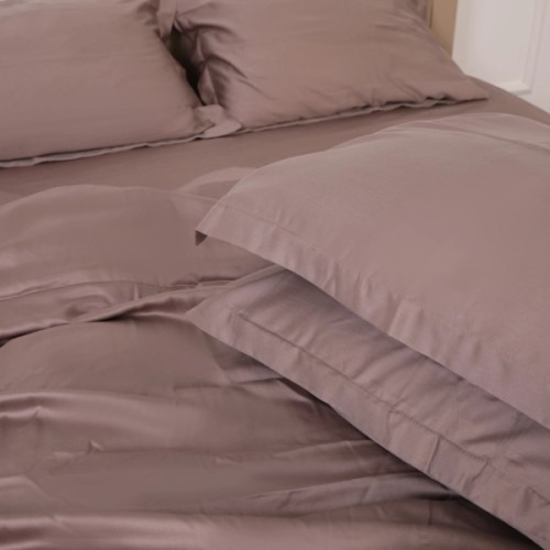 Постільна білизна MirSon Tencel №08 Beige 2x143x210 Сімейний (2200009637162)
