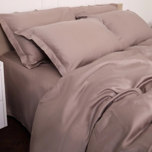 Постільна білизна MirSon Tencel №08 Beige 2x143x210 Сімейний (2200009637162)