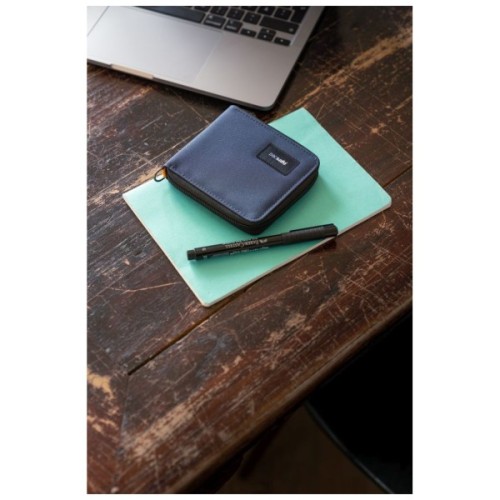 Гаманець Pacsafe RFIDsafe zip around wallet Темно-синій (11050651)