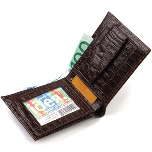 Гаманець Canpellini З натуральної шкіри Коричневий (21860)