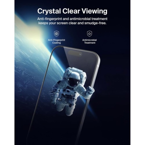 Скло захисне Belkin iPhone 17 Pro Privacy TemperedGlass (OVA213HQ)