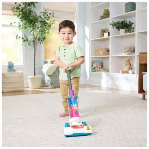 Ігровий набір Fisher-Price Пилосос Веселе прибирання 2-в-1 (JMM37)