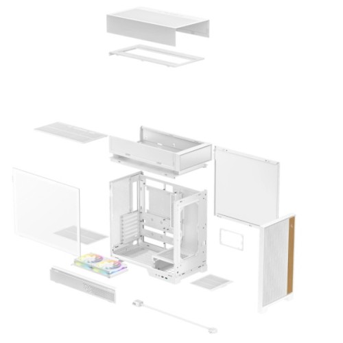 Корпус для ПК Deepcool CL660 White (R-CL660-WHNNA0-G-1)