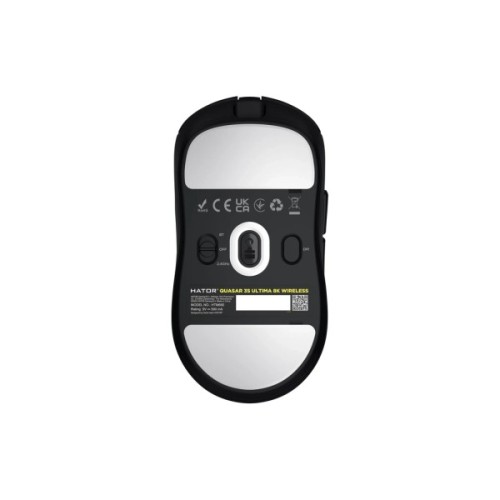 Мишка Hator Quasar 3S Ultima 8K Wireless/Bluetooth/USB Black (HTM660)
