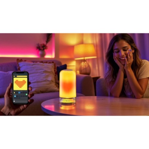 Настільна лампа Govee H6022 Table Lamp 2, RGBICWW, WI-FI/Bluetooth, білий (H60223D1)