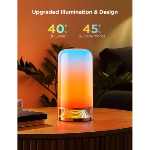 Настільна лампа Govee H6022 Table Lamp 2, RGBICWW, WI-FI/Bluetooth, білий (H60223D1)