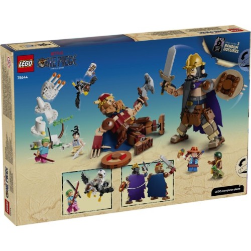 Конструктор LEGO One Piece Доррі проти Броґі: гіганти «Малого Саду» (75644-)