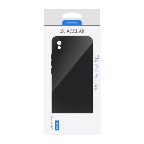 Чохол до мобільного телефона ACCLAB SoftShell Xiaomi Redmi 9A Black (1283126552991)