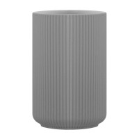Ваза Ardesto Cremona, 10х15.1см, порцеляна, сірий (AR3816G)