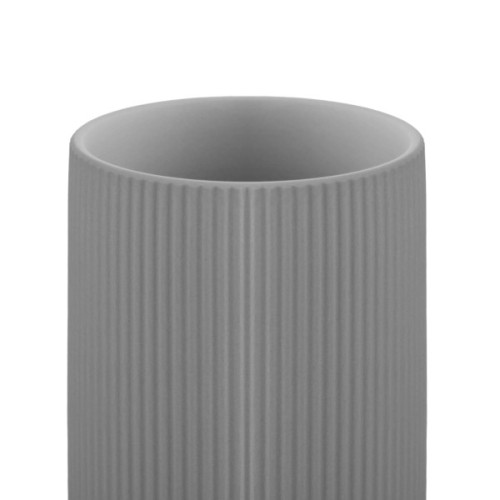 Ваза Ardesto Cremona, 10х15.1см, порцеляна, сірий (AR3816G)