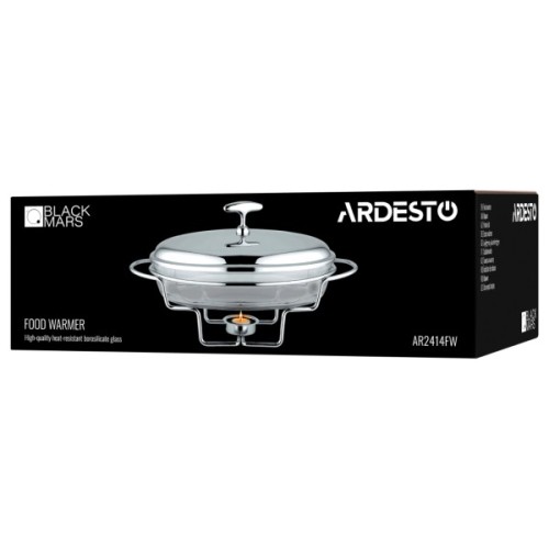 Мармит Ardesto Black Mars Oval 3 л (AR2414FW)