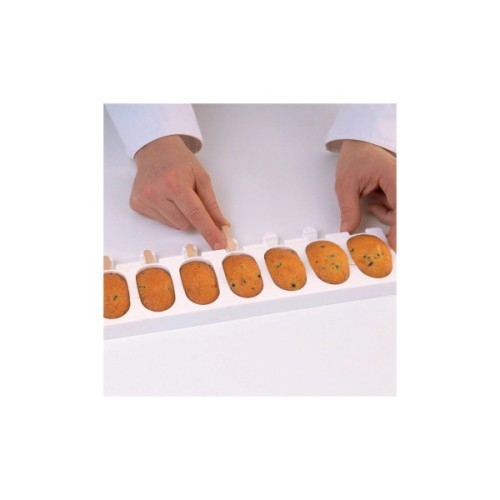 Форма для морозива Silikomart серія "Gelateria" Ескімо Класичне 2 форми, 2 таці, 100 паличок (GEL01M)