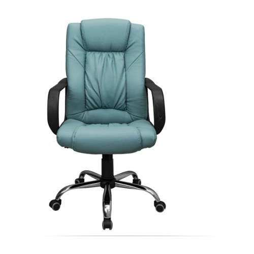 Офісне крісло Richman Юта Ю Хром M-1 (Tilt) Зеус Де Люкс Скай (R00000049177)