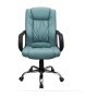 Офісне крісло Richman Юта Ю Хром M-1 (Tilt) Зеус Де Люкс Скай (R00000049177)