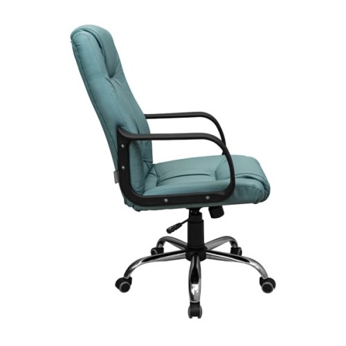 Офісне крісло Richman Юта Ю Хром M-1 (Tilt) Зеус Де Люкс Скай (R00000049177)