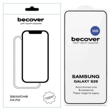 Скло захисне BeCover 10D Samsung Galaxy S26 SM-S942 Black (714766)