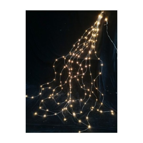 Гірлянда Chomik Оберемок струн 200 LED 10х2 м, теплий білий, IP44, від мережі (5900779901780)