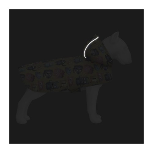 Дощовик для тварин WAUDOG Clothes Накидка з капюшоном Мохнаті монстри L (358-4050)