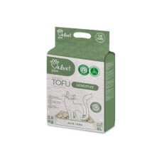 Наповнювач для туалету Velvet Paw TOFU з підвищеною чутливістю, з екстрактом алое вера (1.5 мм) 2.6 кг (TOF70057)