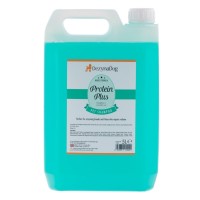 Шампунь для тварин Dezynadog Protein Plus High Volume для стрижених порід для зміцнення і об'єму неслухняної шерсті 5 л (5052372014944)