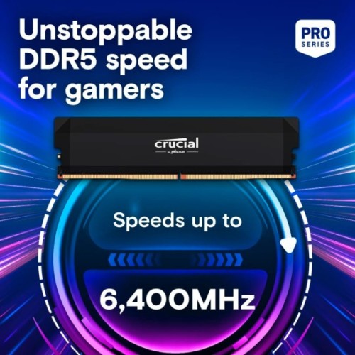 Модуль пам'яті для комп'ютера DDR5 16GB 6400 MHz Pro Micron (CP16G64C38U5B)