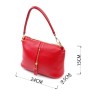 Сумка Vintage Жіноча через плече з натуральної шкіри Червона (22136)