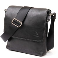 Сумка Grande Pelle У гладкій шкірі Чорна (11333)