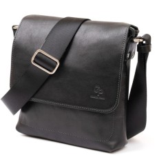 Сумка Grande Pelle У гладкій шкірі Чорна (11333)