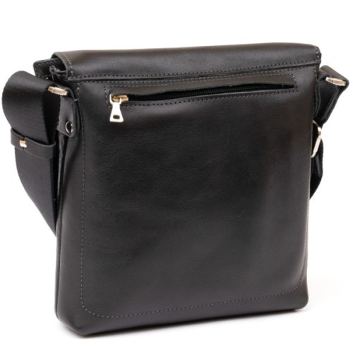 Сумка Grande Pelle У гладкій шкірі Чорна (11333)