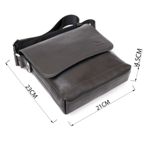 Сумка Grande Pelle У гладкій шкірі Чорна (11333)