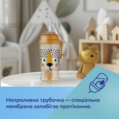 Поїльник-непроливайка Canpol babies BabiesBoo непроливайка з трубочкою і обтяжувачем, панда (56/510_whi)