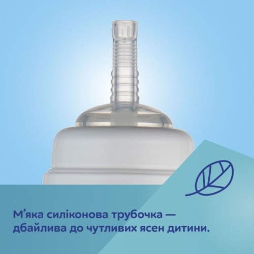 Поїльник-непроливайка Canpol babies BabiesBoo непроливайка з трубочкою і обтяжувачем, панда (56/510_whi)