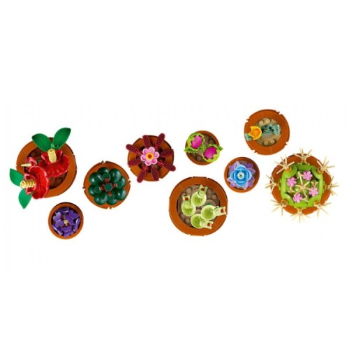 Конструктор LEGO Icons Мініатюрні рослини 758 деталей (10329)