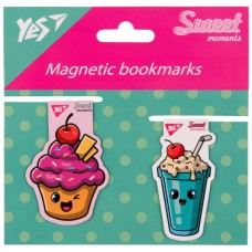 Закладки для книг Yes магнітні Sweet Cream Cake, 2шт (708114)