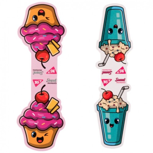 Закладки для книг Yes магнітні Sweet Cream Cake, 2шт (708114)