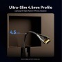 Кабель мультимедійний HDMI M to HDMI M 50.0m 4K60Hz fiber optic black Vention (ALSBX)