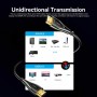 Кабель мультимедійний HDMI M to HDMI M 50.0m 4K60Hz fiber optic black Vention (ALSBX)