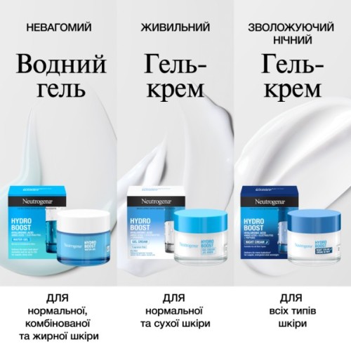 Крем для обличчя Neutrogena Hydro Boost Зволожувальний Нічний 50 мл (3574661401089)