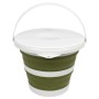 Відро складане Tribe Water Bucket Lid 5 л з кришкою olive (T-FJ-0049-olive)