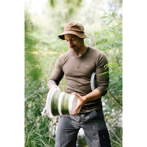 Відро складане Tribe Water Bucket Lid 5 л з кришкою olive (T-FJ-0049-olive)