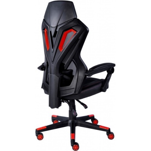 Крісло ігрове Aula F010 Gaming Chair Black/Red (6948391286228)
