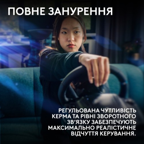 Кермо Logitech G923 Racing Wheel and Pedals for PS4 and PC (941-000149)