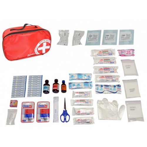 Автомобільна аптечка Poputchik 02-046-М