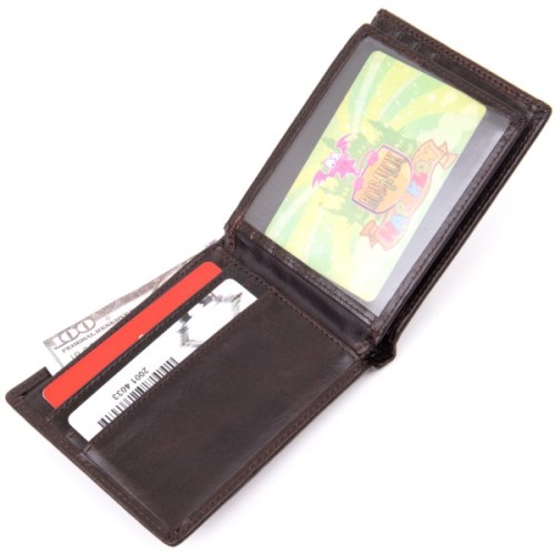 Портмоне Vintage Коричневе (20420)