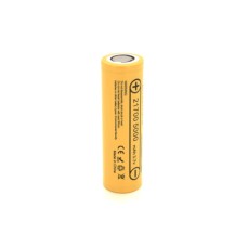 Акумулятор 21700 5000mah, (4700-5100mah) 15A, 3.7V(2.5-4.2V), Yellow Liitokala (Lii-50E / 23384)